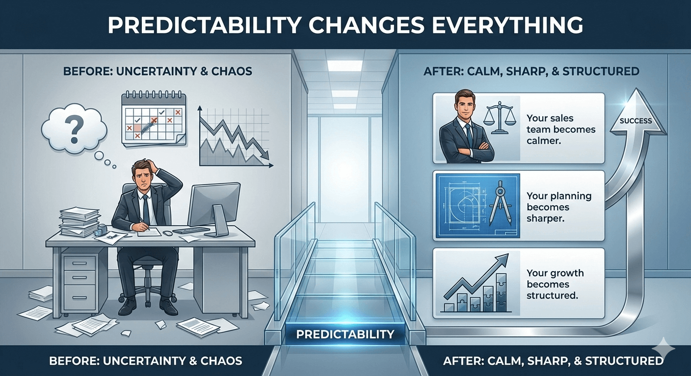 The Hidden Benefit Predictability