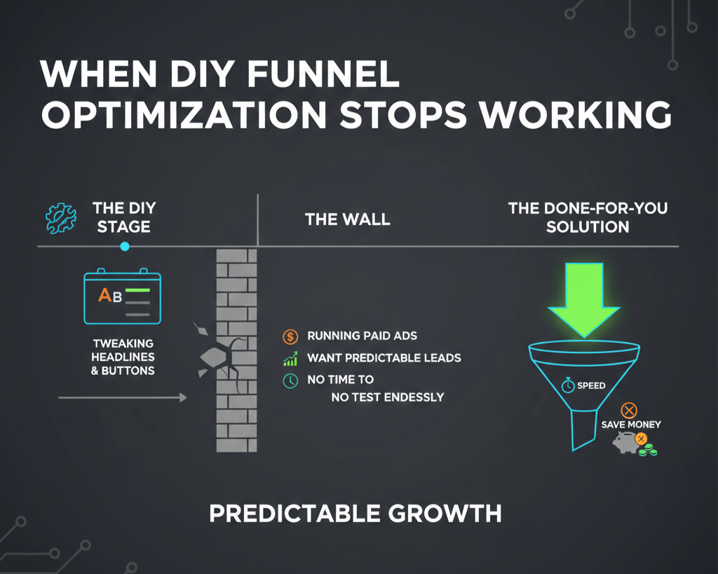 When DIY funnel optimization stops working