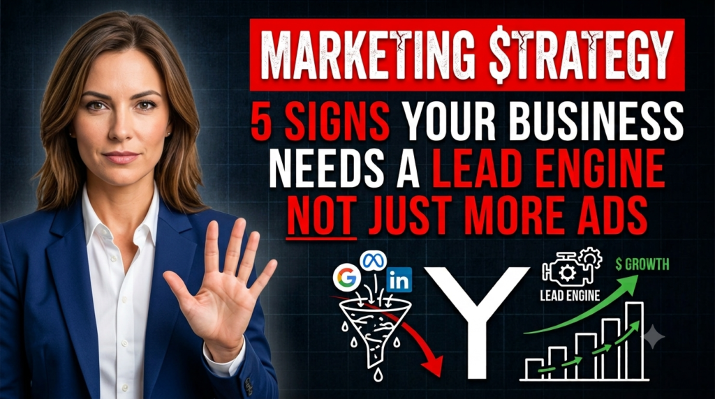 5 Signs Your Business Needs a Lead Engine, Not Just More Ads