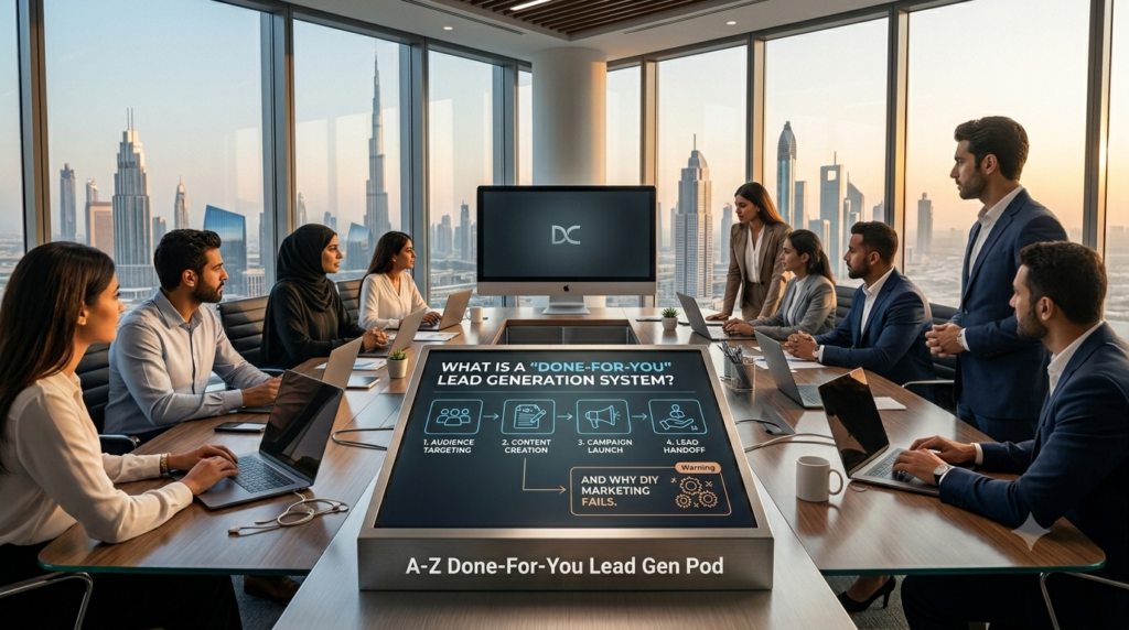 What Is a 'Done-For-You' Lead Generation System (And Why DIY Marketing Fails)